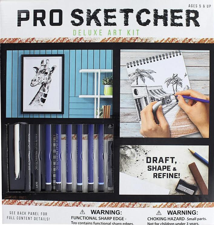 Pro Sketcher Deluxe Art Kit – Modern Love